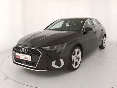Usata Audi A3 Advanced Plus 110 CV (80 kW) 2022 Nero mito metallizzato Berlina