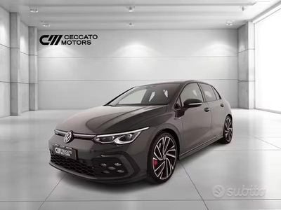 Usata VW Golf VII GTD 200 CV (147 kW) 2021 Grigio Utilitaria