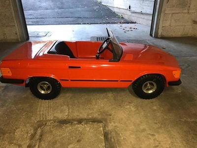 Usata Mercedes SL500 244 CV (179 kW) 1986 Rosso Cabrio