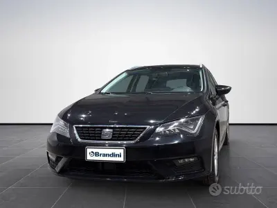 Usata Seat Leon ST Business 116 CV (85 kW) 2019 Nera Station wagon
