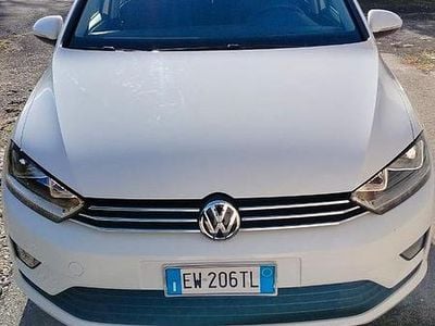 Usata VW Golf Sportsvan 110 CV (80 kW) 2014 Bianco Monovolume