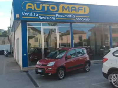 Usata Fiat Panda 4x4 S 75 CV (55 kW) 2012 Rosso Utilitaria