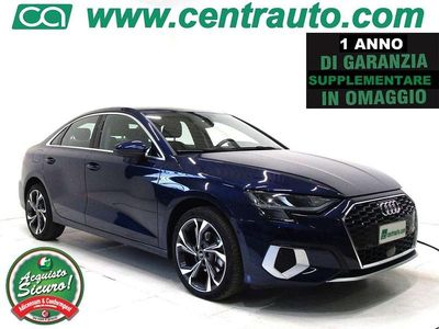 Usata Audi A3 Advanced 110 CV (80 kW) 2024 Blu scuro Berlina