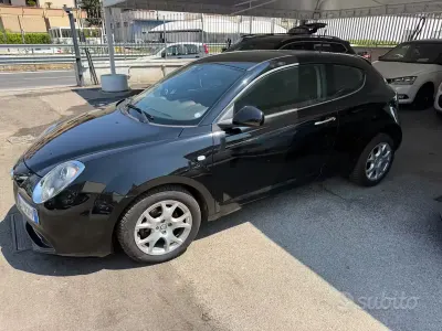 Usata Alfa Romeo MiTo Distinctive 85 CV (62 kW) 2014 Nero Utilitaria