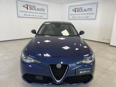 Usata Alfa Romeo Giulia Veloce 280 CV (205 kW) 2018 Blu Berlina