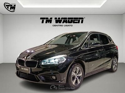 Usata BMW 218 Active Tourer Sport Line 136 CV (100 kW) 2018 Nero Monovolume
