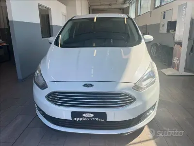 Usata Ford C-MAX Titanium S 120 CV (88 kW) 2017 Bianco Monovolume