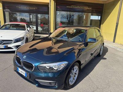 Usata BMW 116 109 CV (80 kW) 2015 Blu Utilitaria