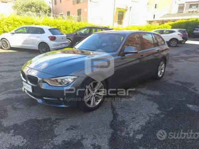 Usata BMW 316 Sport Line 116 CV (85 kW) 2014 Grigio Station wagon