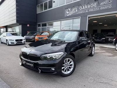 Usata BMW 116 Sport Line 109 CV (80 kW) 2016 Nero Utilitaria