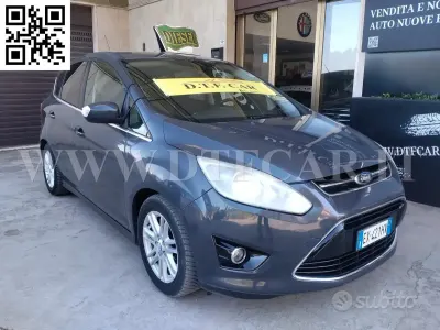 Usata Ford C-MAX Titanium 115 CV (84 kW) 2014 Grigio Monovolume