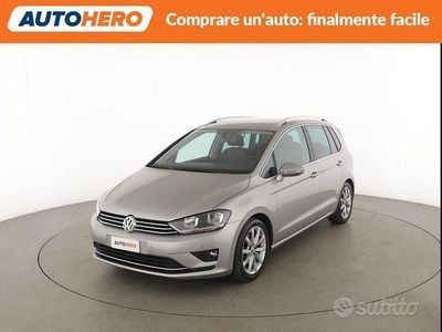 Käytetty VW Golf Sportsvan Highline 125 HP (91 kW) 2016 Harmaa Tila-auto
