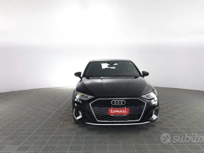 Usata Audi A3 Advanced 116 CV (85 kW) 2021 Nero brillante Berlina