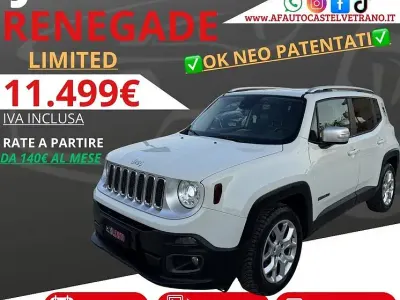 Usata Jeep Renegade Limited 120 CV (88 kW) 2015 Bianco SUV