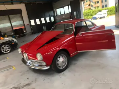 Usata Alfa Romeo Giulietta Sprint 1960 Rosso Coupé
