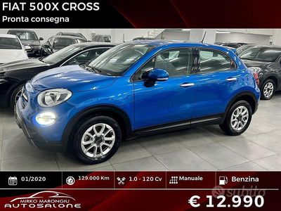 Occasion Fiat 500X Cross 120 ch (88 kW) 2020 Bleue SUV