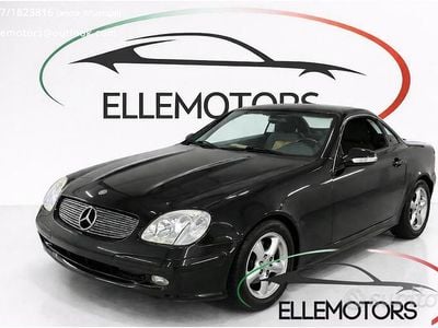 Usata Mercedes SLK200 163 CV (119 kW) 2001 Nero Cabrio