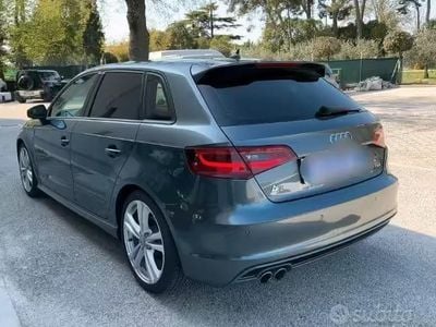 Usata Audi A3 S-Line 150 CV (110 kW) 2015 Grigio Berlina