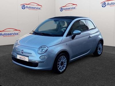 Usata Fiat 500C Lounge 69 CV (50 kW) 2011 Argento metallizzato Cabrio