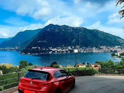 Usata BMW 125 M Sport 224 CV (164 kW) 2017 Rosso Berlina