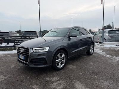 Usata Audi Q3 S-Line 183 CV (134 kW) 2016 Grigio SUV