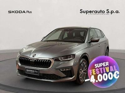 Usata Skoda Scala Style 110 CV (80 kW) 2024 Grigio scuro Utilitaria