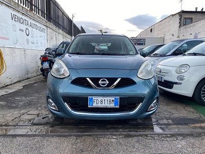 Usata Nissan Micra Tekna 80 CV (58 kW) 2016 Blu Utilitaria