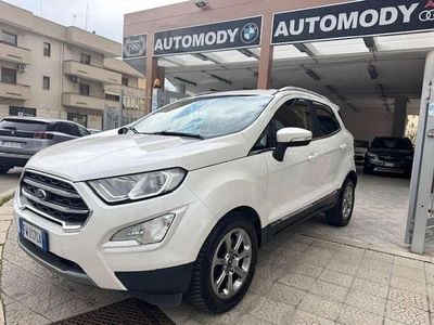 Usata Ford Ecosport Titanium S 99 CV (72 kW) 2019 Bianco perla met. SUV