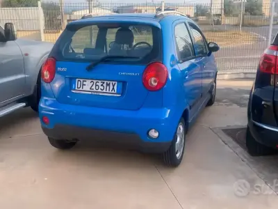 Usata Chevrolet Matiz 67 CV (49 kW) 2007 Blu Utilitaria