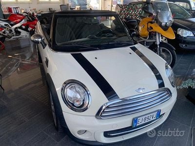 Usata Mini Cooper D Cabriolet 111 CV (81 kW) 2011 Bianco Cabrio