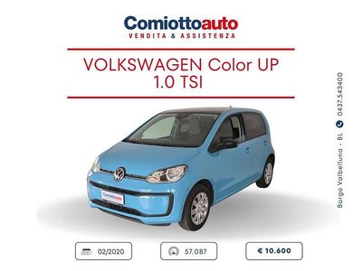 Usata VW up! 60 CV (44 kW) 2020 Blu/azzurro Utilitaria