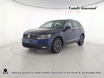 Usata VW Tiguan Business 116 CV (85 kW) 2018 H7 atlantic blue metallizzato SUV