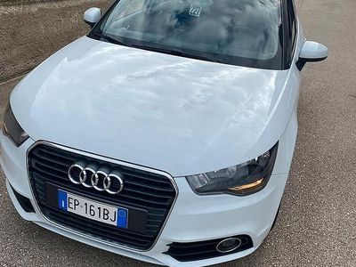 Usata Audi A1 90 CV (66 kW) 2012 Bianco Utilitaria