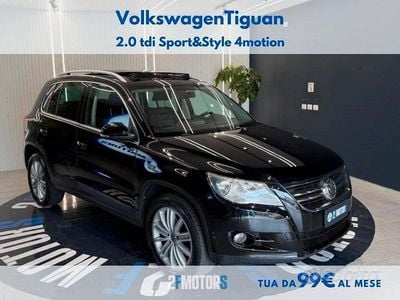 Usata VW Tiguan Sport 140 CV (102 kW) 2008 Nero SUV