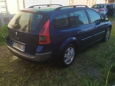Usata Renault Mégane GrandTour 120 CV (88 kW) 2004 Blu Station wagon