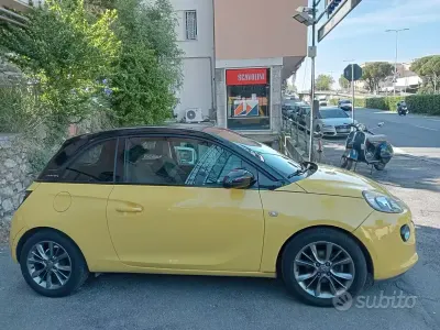 Usata Opel Adam Jam 69 CV (50 kW) 2014 Giallo Utilitaria