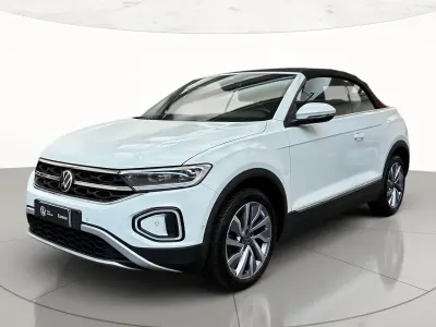 Usata VW T-Roc Style 110 CV (80 kW) 2022 Pure white nero SUV