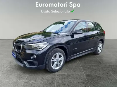 Usata BMW X1 Advantage 150 CV (110 kW) 2017 Nero SUV