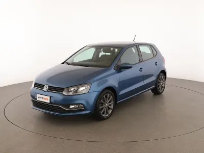 Usata VW Polo Comfortline 90 CV (66 kW) 2017 Blu Berlina