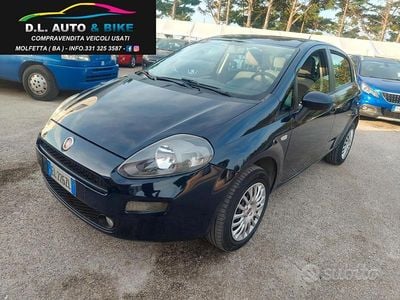 Usata Fiat Punto Evo Dynamic 69 CV (50 kW) 2012 Blu Utilitaria