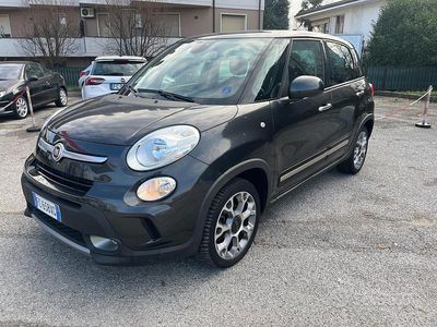 Usata Fiat 500L Trekking 95 CV (69 kW) 2016 Grigio Monovolume