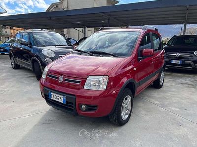 Usata Fiat Panda 4x4 Climbing 69 CV (50 kW) 2010 Rosso Utilitaria