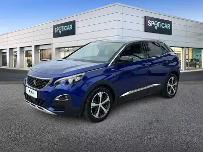 Usata Peugeot 3008 GT-line 131 CV (96 kW) 2020 Blu neysha SUV