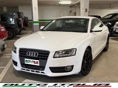 Usata Audi A5 Ambition 160 CV (117 kW) 2010 Bianco Coupé