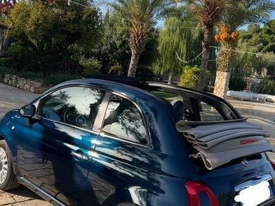 Usata Fiat 500 58 CV (42 kW) 2022 Blu Cabrio