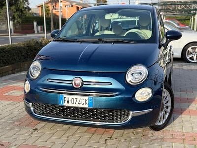 Usata Fiat 500 Lounge 69 CV (50 kW) 2019 Blu Berlina