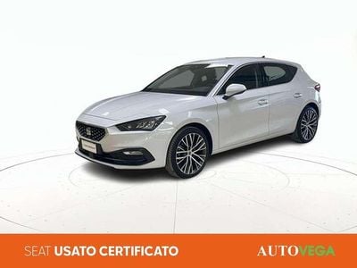 Usata Seat Leon XCELLENCE 150 CV (110 kW) 2021 Bianco pastello Berlina