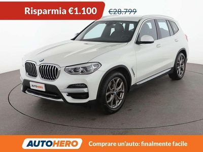 Usata BMW X3 xLine 190 CV (139 kW) 2021 Bianco SUV