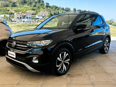 Usata VW T-Cross Style 95 CV (69 kW) 2020 Nero SUV