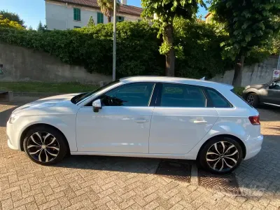Usata Audi A3 115 CV (84 kW) 2014 Bianco Berlina